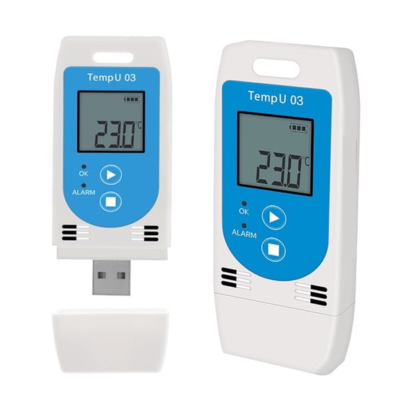 Temp & Humidity Data Logger Reusable RH TEMP Recorder Humiture Recording Meter ,Simple Operation