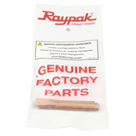 Temp Sensor Retainer Kit, Qty 5, Raypak ELS/53A/55A/105A/B
