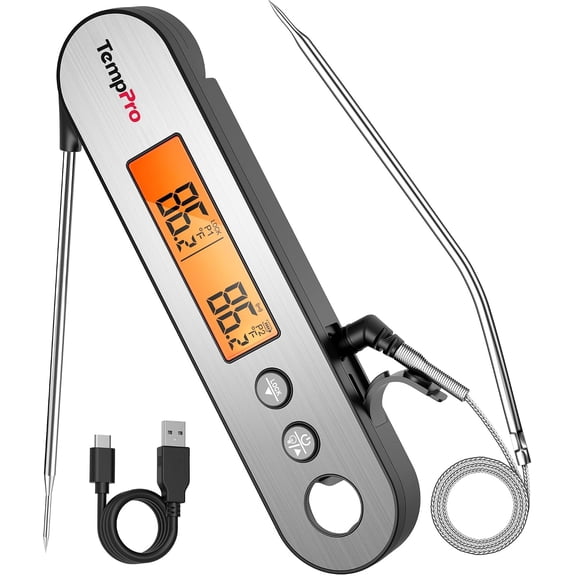 TempSwift Rechargeable Digital Meat Thermometer for Cooking