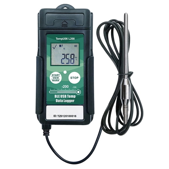 TempU06 -200 Ultra Low Temperature Data Logger Digital Bluetooth USB Temperature Recorder with Sensor