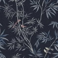 thumbnail image 1 of Tempaper Bamboo Chinoiserie Navy Blue Peel and Stick Wallpaper, 20.5" x 16.5', 1 of 8