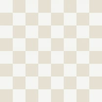 Tempaper Checkmate Beige Peel and Stick Wallpaper, 20.5" x 16.5'