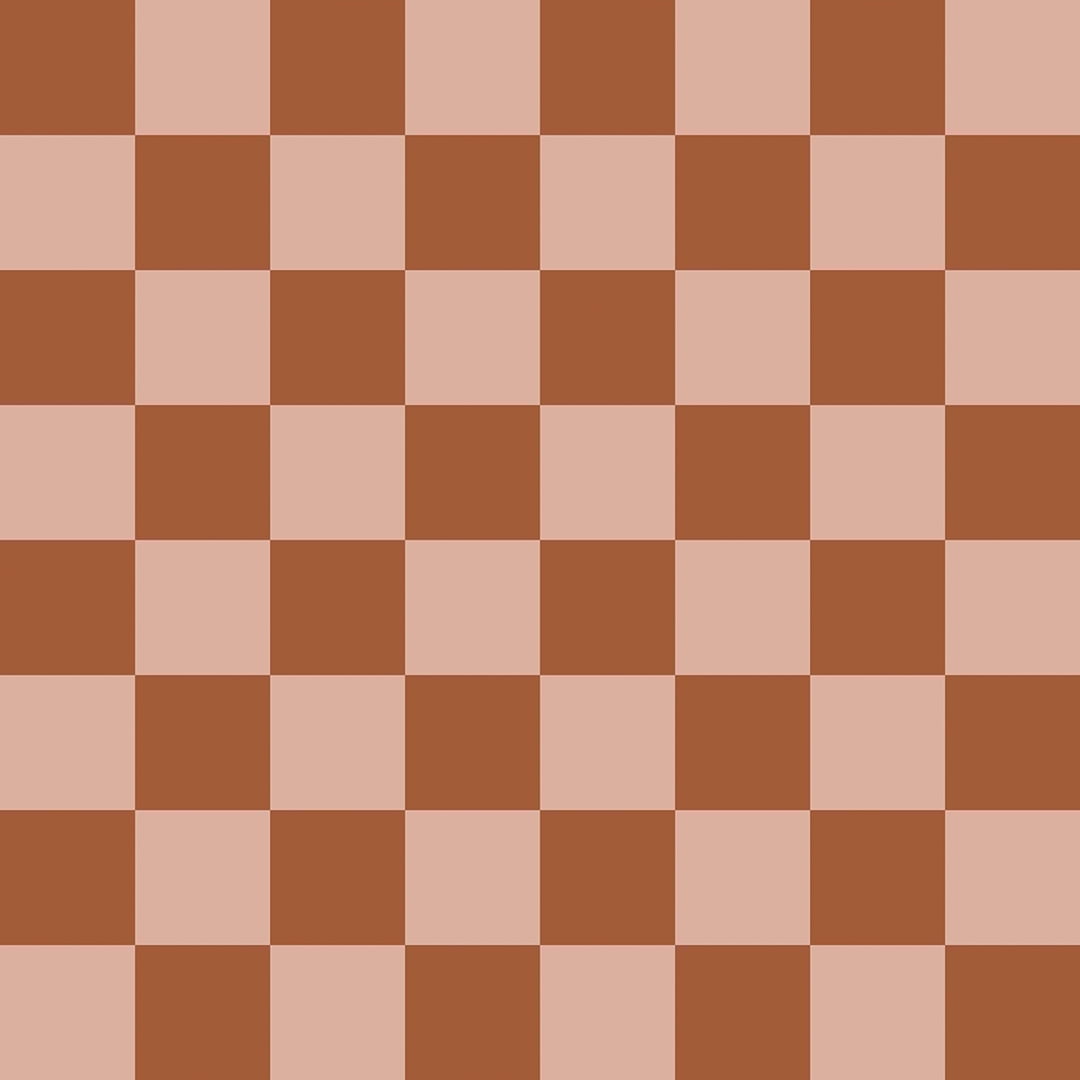 Retro Blush Checkered Peel and Stick Vinyl Wallpaper