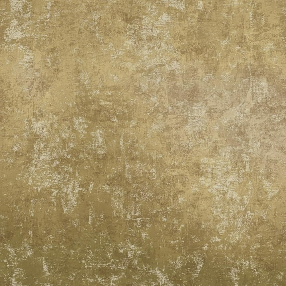 Tempaper Distressed Gold Leaf Metallic Gold Peel and Stick Wallpaper, 20.5" x 16.5'