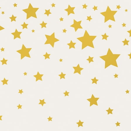 Tempaper Falling Stars Peel and Stick Wallpaper Border, 6" x 15'