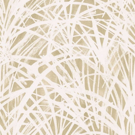 Tempaper Grassroots Beige Peel and Stick Wallpaper, 20.5" x 16.5'