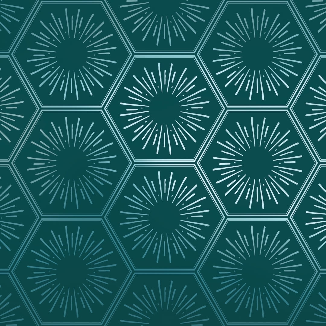 Tempaper Hello Sunshine Metallic Teal Peel and Stick Wallpaper, 20.5" x 16.5'