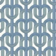 thumbnail image 1 of Tempaper Lattice Blue Peel and Stick Wallpaper, 20.5" x 16.5', 1 of 7