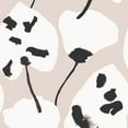 thumbnail image 1 of Tempaper Painted Palm Cocoa Chic Peel and Stick Wallpaper, 20.5" x 16.5', 1 of 7