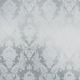 thumbnail image 1 of Tempaper Textured Damsel Metallic Platinum Peel and Stick Damask Wallpaper, 20.5" x 16.5', 1 of 8