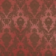 thumbnail image 1 of Tempaper Textured Damsel Metallic Red Peel and Stick Damask Wallpaper, 20.5" x 16.5', 1 of 8