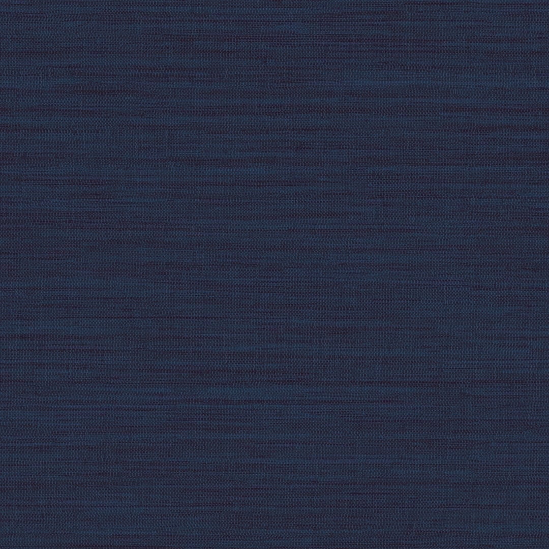 Tempaper Textured Horizontal Faux Grasscloth Navy Blue Peel and Stick Wallpaper, 20.5" x 16.5'