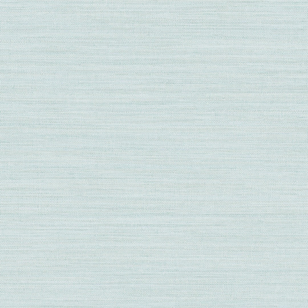 Seaglass Blue Faux Grasscloth Peel and Stick Wallpaper