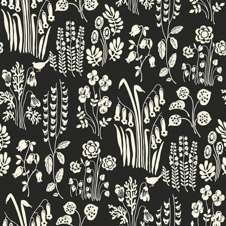 product image of Tempaper x Novogratz Tallulah Belle Zebra Black Removable Peel and Stick Wallpaper, 20.5" x 16.5'