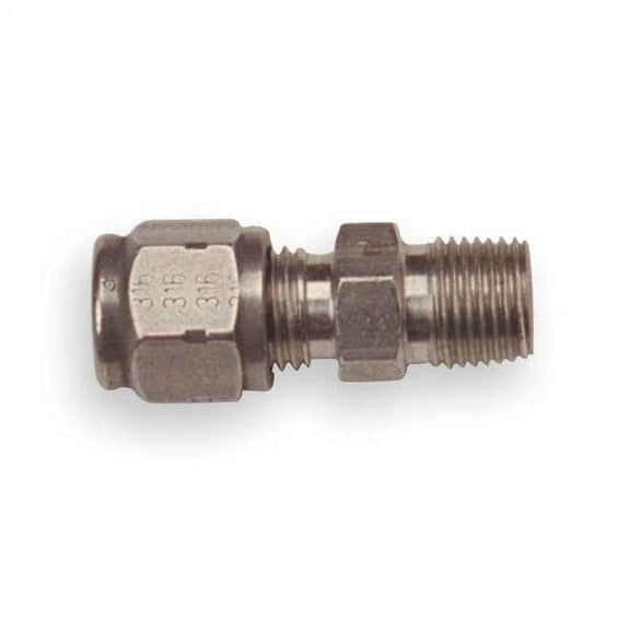 Tempco Compression Fitting,Adj,1/8NPT,L 1/4 FTG-156-107