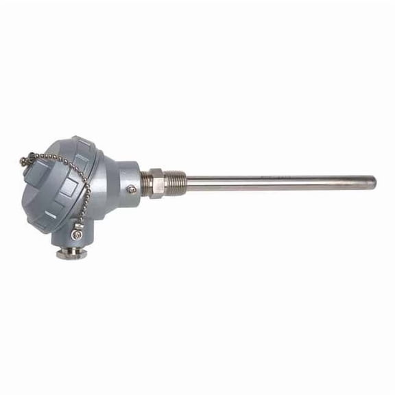Tempco RTD Probe,100 Ohm,12In,.25In Sheath RTD00703