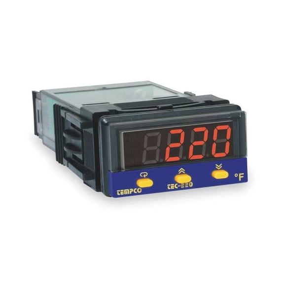 Tempco Temp Controller, Prog, 90-250V, SSR TEC03013