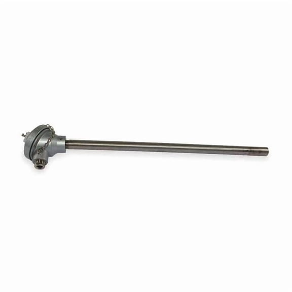 Tempco Thermocouple Probe,Type J,12 in. L TCS00012