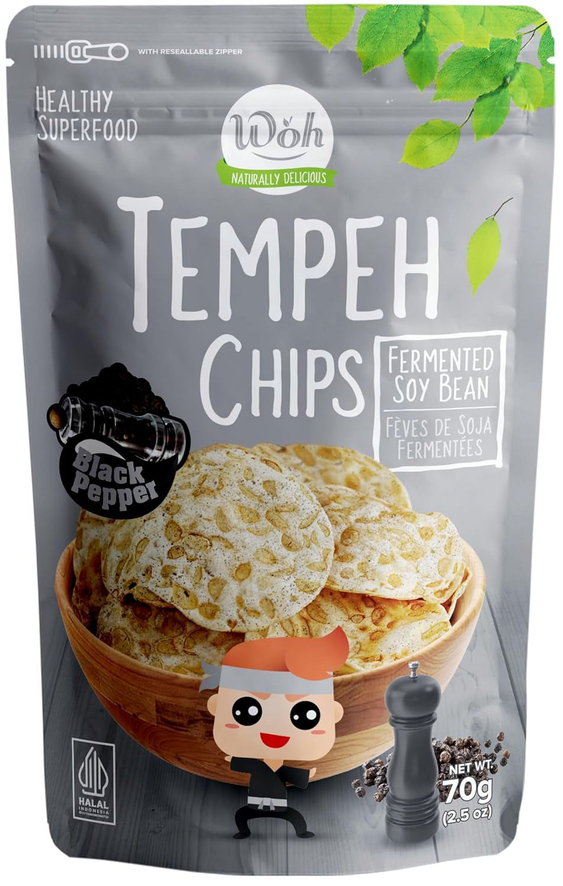 Tempeh Fermented Soy Bean Black (Pack of 2)