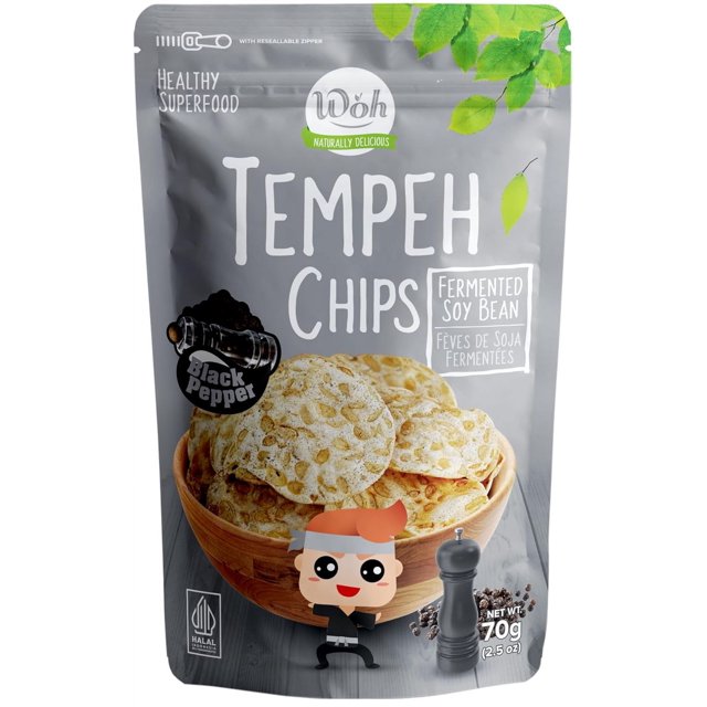 Tempeh Fermented Soy Bean Black (Pack of 2)
