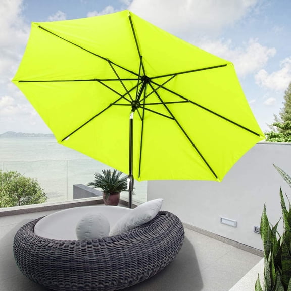 Tempera 9FT Push Botton Tilt patio umbrella