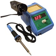 Temperature Adjustable Soldering Station with Digital LED Display, ESD Safe, 320 to 900 Degrees F by Electronix Express