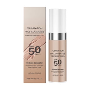 Temperature Changing Foundation, Adaptive Shade Foundation, Full Coverage Waterproof Foundation with Moisturizing Hyaluronic Acid and Vitamins, Long Lasting Breathable Natural Finish
