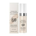 thumbnail image 1 of Temperature Changing Foundation, Adaptive Shade Foundation, Full Coverage Waterproof Foundation with Moisturizing Hyaluronic Acid and Vitamins, Long Lasting Breathable Natural Finish, 1 of 9