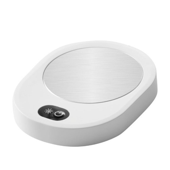 Temperature Control Cup Heater For Coffee Constant Temperature Coasters Drinks Works With Ceramic Glass Metal Mugs
