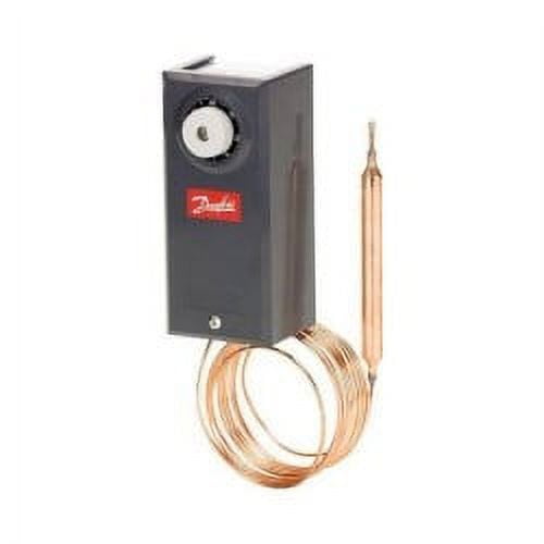 Temperature Control Danfoss Kpu19 (-30 To 80 F) Automatic Reset, Straight Capillary Tube 80mm 060l2151
