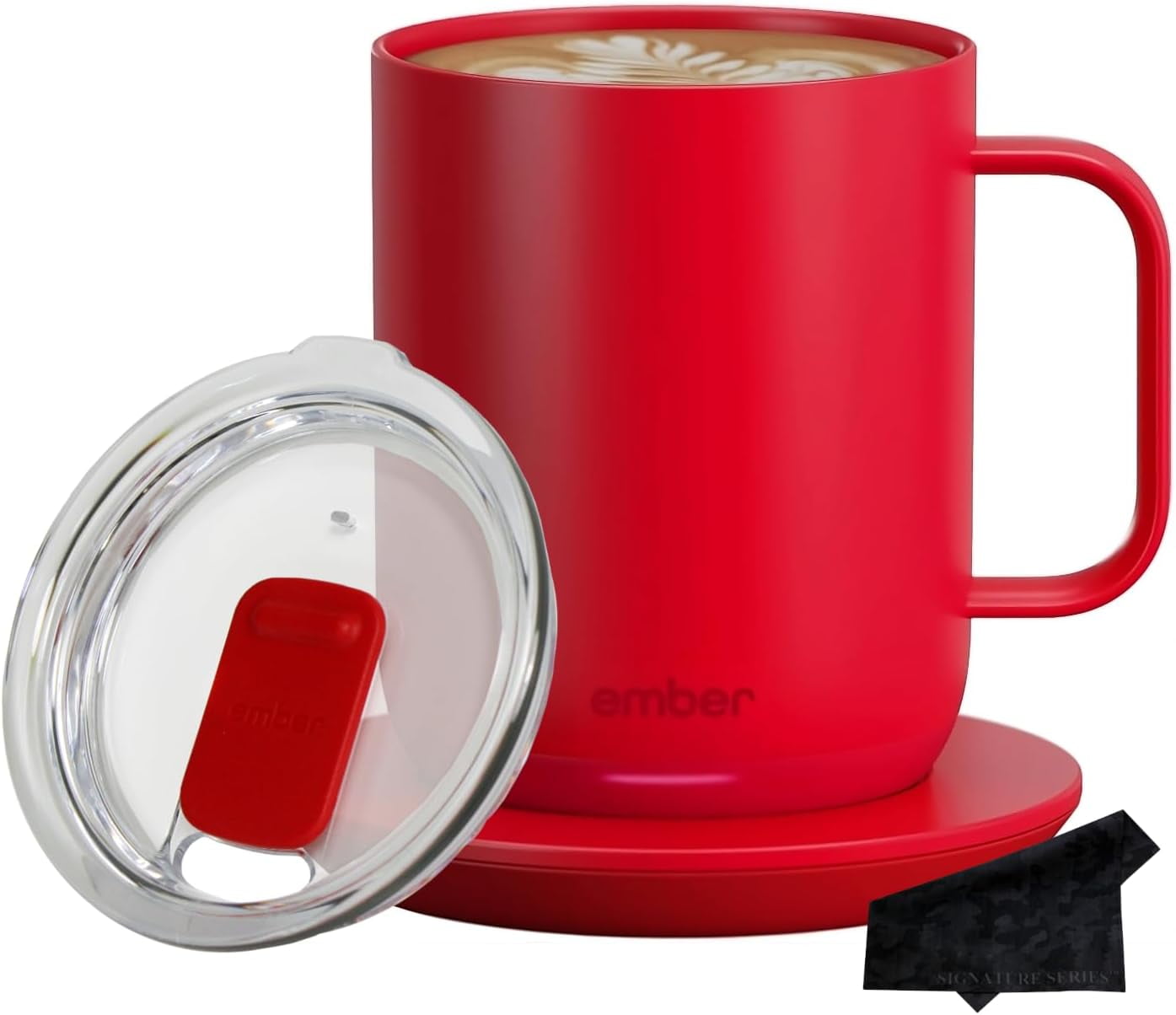 Ember Sliding Lid, Splash-Proof Ember Mug Lid Compatible with  First and Second Generation Ember Mugs, 14 oz: Coffee Cups & Mugs