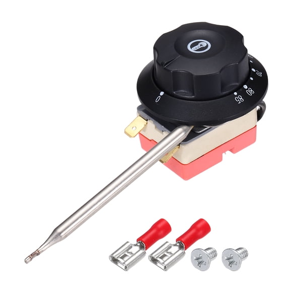 Temperature Control Switch 250V, 16A 30-85C Capillary Thermostat