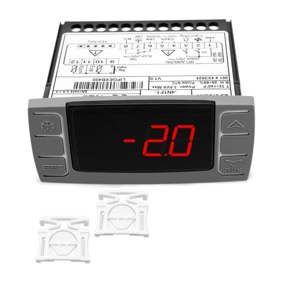 Temperature Control Unit With Double Probes For Tiny Freezers Compact Refrigeration Systems Advanced Sensors Technology