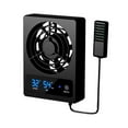 thumbnail image 1 of Temperature Controlled Fan For Reptile Enclosure Cooling Fan With Led Display For Amphibians Noise V3e0 Fan Reptiles S Low, 1 of 7