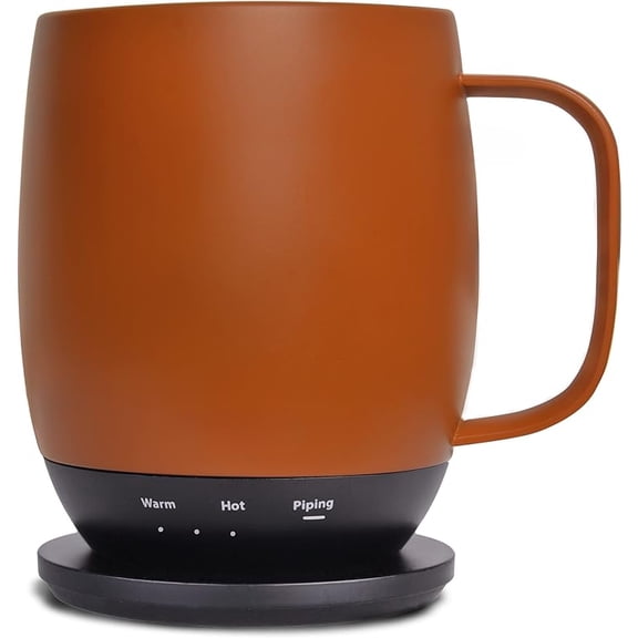 Temperature-Controlled, Self-Heating Coffee Mug