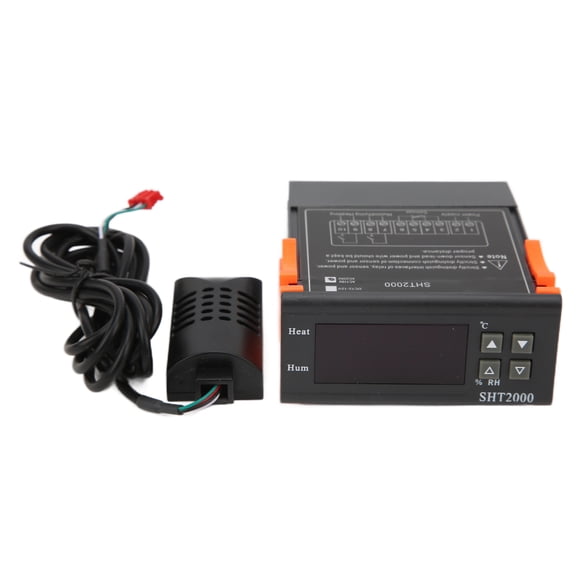 Temperature Controller 2 in 1 Temperature and Humidity Controller for Incubation Greenhouse 110220V