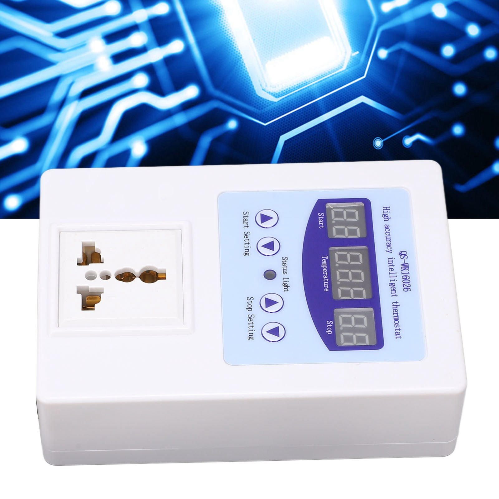 Temperature Controller High Accuracy LED Digital Display Thermostat