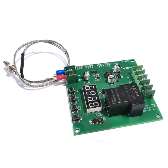 Temperature Controller Module,Switch With K-type 0~1000 Temp Switch Temp Switch With Led Temperature Hxber Xibany Siuke