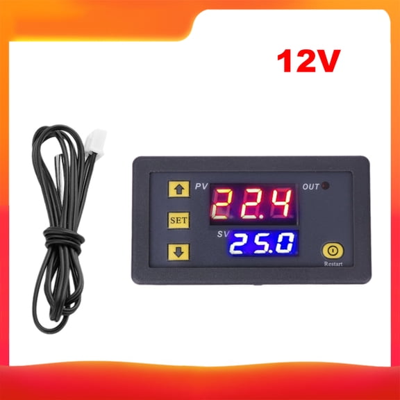 Temperature Controller,Temperature Display Temperature Temperature Panel 3230 Temperature Display Temperature Switch Display Temperature Switch Rusuo Xibany Dsfen