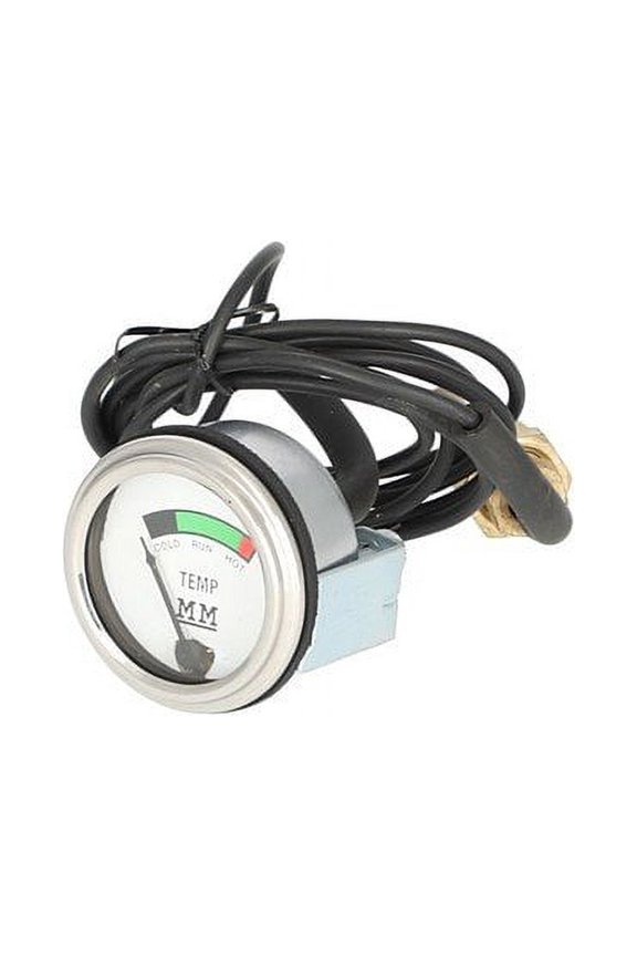 Temperature Gauge - Stainless Steel Bezel fits Minneapolis Moline 4 Star 335 G707 Jet Star 3 Z G750 5 Star 445 GTB Jet Star G705 UB R GB U