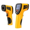 thumbnail image 1 of Temperature Gun IR Infrared Thermometer Non-Contact Digital Instant Read Tool Handheld with Laser Sight Accurate LCD Display 9v Battery Yellow/Black, 1 of 7