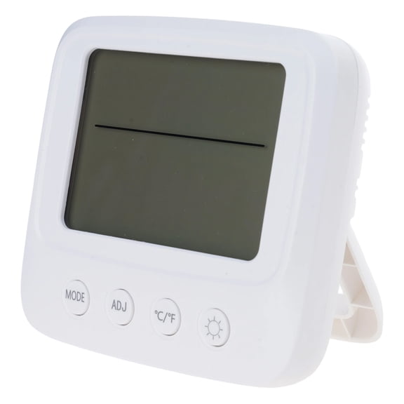 Temperature Humidity Meter Clock With 12/24H Time Format For Home Electric Digital Hygrometer