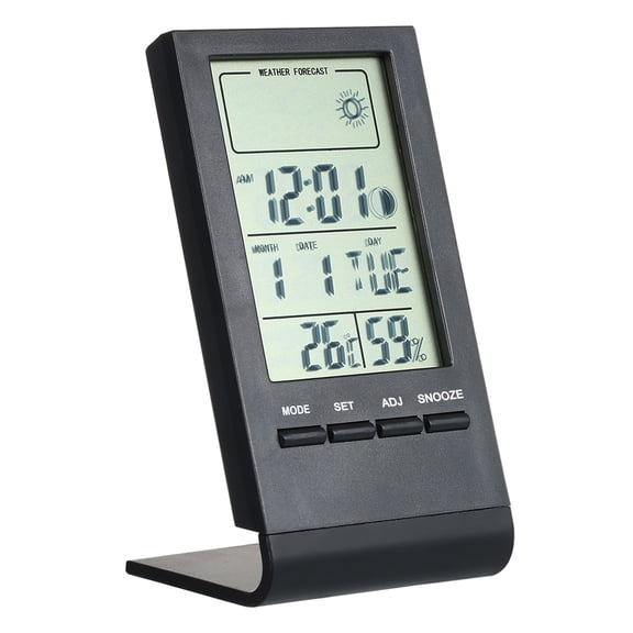 Temperature Humidity Meter,Indoor Room / Thermometer Indoor Room Temperature Meter With Max Min Alarm Clock With Meter Alarm Clock Min Value Display Max Min Value Clock With Max