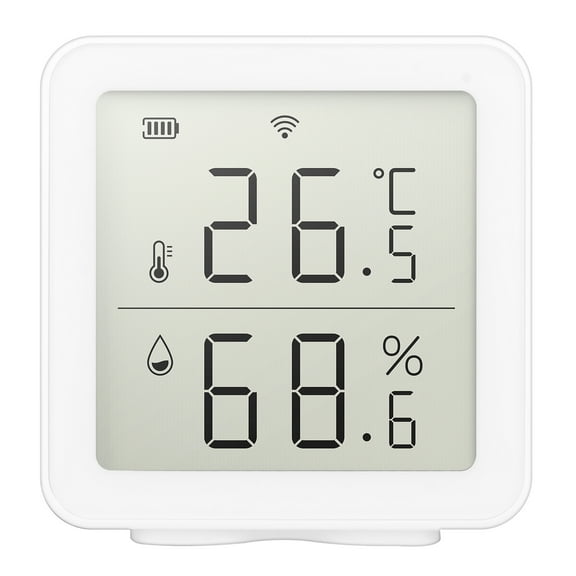 Temperature Humidity Sensor,Wifi Temperature Scene Temperature Scene Compatible Wifi Temperature Scene Compatible With And Multicolor