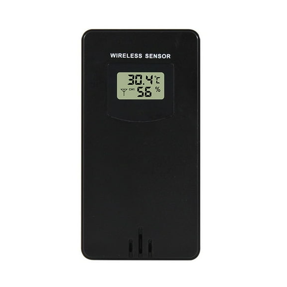 Temperature Humidity Wireless Sensor Meter Hygrometer Digital Thermometer Indoor/Outdoor Used With Weather Station 433.92MHz RF