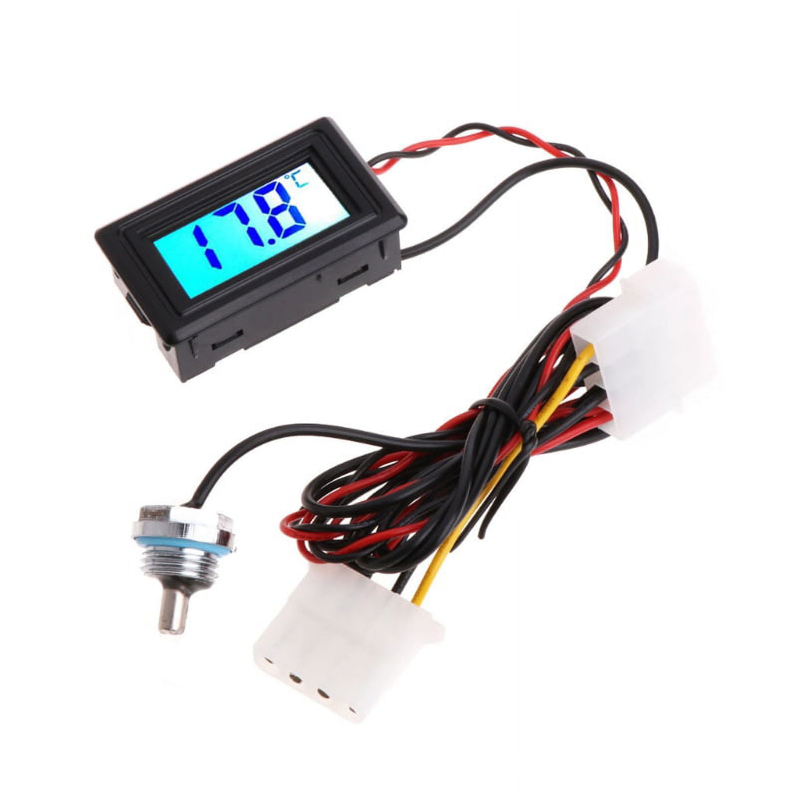 Temperature Meter Gauge with G1/4 Thread Used for Pc Computer Water