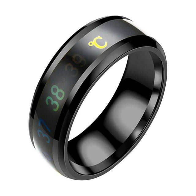 Temperature Monitoring Ring, Fahrenheit Digital Thermometer, Smart