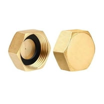 Temperature Resistant Precise Engineered Copper Pipe Thread Seal Cap 1/2Inch NPT For Industrial And Home Water Systems