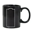 thumbnail image 1 of Temperature Sensitive Heat Changing Mug, Interactive Ceramic Cup with Battery Meter Design for Hot Drinks, Perfect Gift for Mom, Dad, Women, and Men, 1 of 7