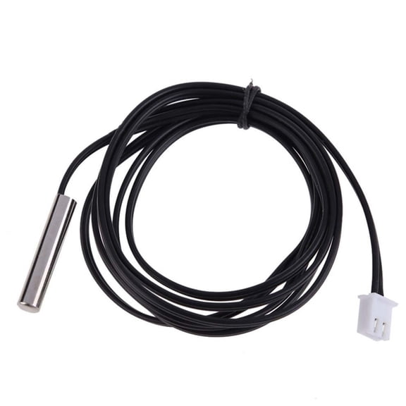 Temperature Sensor Probe,Wire Cable Temperature Ntc 10k/b3435 Thermistor Water-resistant Ntc 10k/b3435 Temperature Probe 10k/b3435 Thermistor Wire Probe Eryue 2m Rookin Dsfen